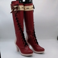 Violet Evergarden Velite Cosplay Shoes - Customizable Footwear