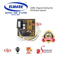 Elmark 100% Original Ceiling Fan PCB Board 3 Speed (01700)