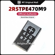 【MT-Original Mall】2R5TPE470M9 SMD,7.3x4.3mm Tantalum capacitor 470uF ± 20% 2.5V 9m Ω @ 100kHz