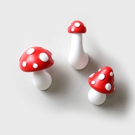 Cute Mushroom Motif Fridge Magnets, Cute Small Fridge Stickers, hottome