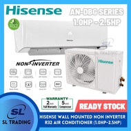 [INSTALLATION] HISENSE AN-DBG SERIES  (NON INVERTER)R32 AIRCOND (1.0HP, 1.5HP, 2.0HP, 2.5HP) ( 5-14 DAYS DELIVERY )