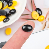 JINKING 100Pcs Safety Flat Noses for Dolls, Dolls Eyes Safety Plastic Safety Noses, Eyes Crafts Oval