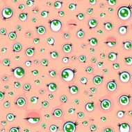 村上隆 Takashi Murakami / 限量300 “ Jellyfish Eyes “  親筆簽名 版畫 art print