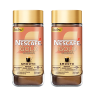 Nescafe Gold Crema Smooth เนสกาแฟ โกลด์ เครม่า สมูท ขวด 200g. (2ขวด)