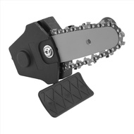 (ETUOL)Electric Drill Converter Into Electric Saw with 4 Inch Chain Mini Handheld Chain Saw Conversi