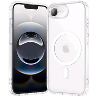 Case iphone 16e Magsafe Magnetic Wireless Charging Case Clear