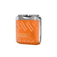 Men's Portable Rotating Double Ring Electric Razor Travel Magnetic Razor Electric Razor Set