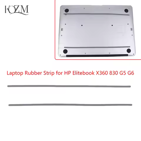 1/2Pcs Rubber Strip Laptop Bottom Shell Cover Foot Pad For HP Elitebook X360 830 G5 G6 Non-Slip Bump