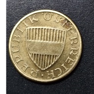 Austria 2nd Republic 50 Groschen Coin 1961