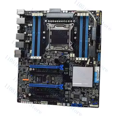 For ASUS P9X79 WS/IPMI motherboard X79 LGA2011 8*DDR3 64G ATX Tested ok