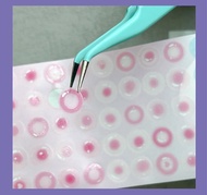 OKMT新七天貼紙手帳膠帶 泡泡-PET模切-6cm*3m-35cm循環