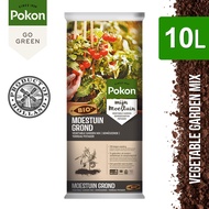 [Made in Holland] Pokon Vegetable Garden Mix Organic Potting Soil (10L)