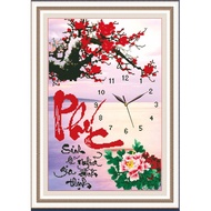 5d diamond painting, diamond clock painting