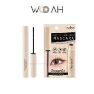 ODBO 9007 MASCARA LASH UP WATERPROOF inverted cone Brush Head Allows The Curl To Hold The Look Open The Lashes.