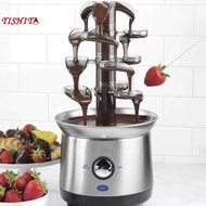 [tishita] Electric Chocolate Fondue Fountain Machine Chocolate Melt Dipping Machine