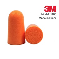 3M™ Foam Earplugs 1100, Uncorded. Made in Brazil l Sleeping l Travel l Study ear plug
