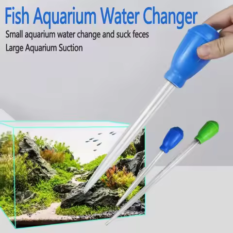 Lengthen Pipette Cleaner Simple Cleaning Tool for Aquarium Water Changer Aquarium Siphon Fish Tank V