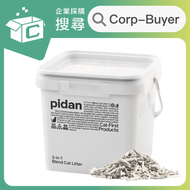 Pidan - 豆腐膨潤土活性碳豆腐40%:35%:25% 3合1桶砂