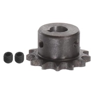 HARFINGTON DIN/ISO 06B Roller Chain Sprocket 13T Pitch 3/8" 12mm Bore A3 Carbon Steel Motor Drive Ge