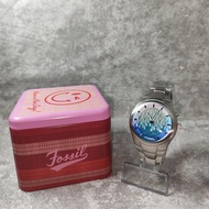 Fossil Big Tic Blue Flame