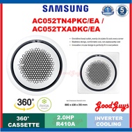 Samsung AC052TN4PKC/EA &amp; AC052TXADKC/EA 2.0HP 360 Ceiling Cassette Inverter Air Conditioner