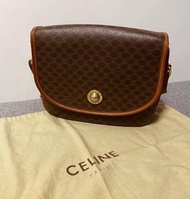 Celine Vintage Macadam Bag with Starball / 中古老花星球手袋