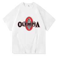 Ready Stock Summer New OLYMPIA  Gym 100% Cotton T-shirt  66