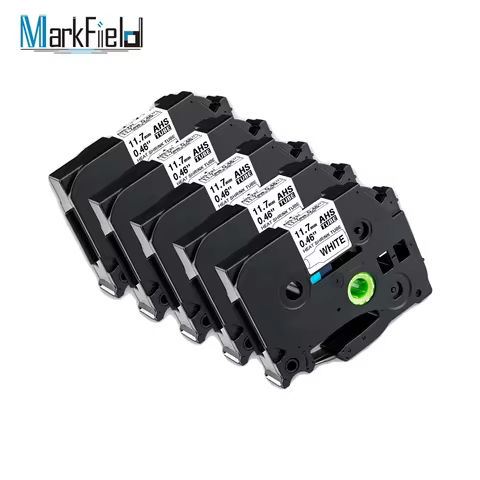 5/10PK Compatible Brother Heat Shrink Tube Tape HSe-231 HSe-211 HSe-631 6-24mm for P-touch PT-E550W 