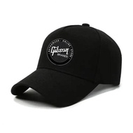 Gipson guitar, American Gibson big G rock band, music lovers, men's and women's colors, baseball cap
