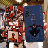 Spiderman Marvel Super Hero Soft Black Silicon TPU Cell Phone Case For  Samsung Galaxy A23 A20 A14 A13 A12 A11 A10 A9 A8 A7 A6 A5 A05 A04 A03 F12 M12 S E Star Plus 5G