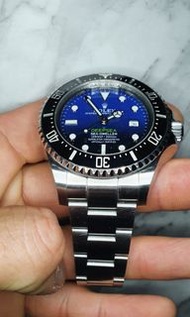 『已交流』勞力士 126660DB ROLEX 深海鬼王DEEPSEA 漸層藍 鬼王 126660 44mm