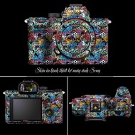 Skin Sticker Body Sony A7/A72/A7R3/A7R4/A7R5/A1/A9 | Sharp Uv Printing Detailed Standard CNC Cutting