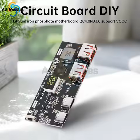 22.5W Power Bank Module Fast Charging DIY Circuit Board For 3.2V LFP Battery Support QC4.0 PD3.0 Sup