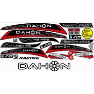 STRIPING BIKE ALL DAHON STICKER FOLDING BIKE STICKER