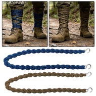 LOOKSHOW 2Pcs Elastic Outdoor Leggings Rope Trouser Leg Strap Riding Boot Rubber Band Multi-function