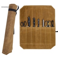 oc Knife Storage Bag Premium Knife Roll Bag with 7 Slots Durable Waterproof and Portable Cooking Kni