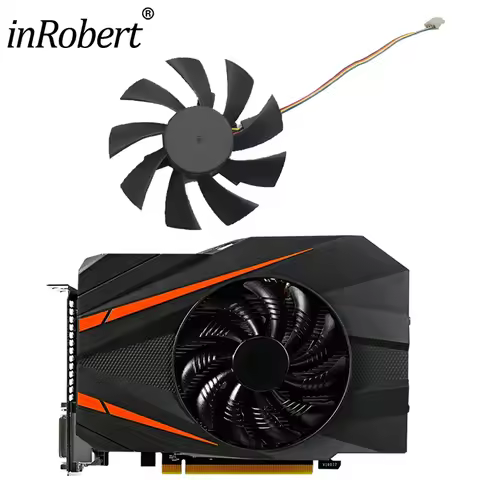 85mm Two Ball Bearing Cooler Fan Replace For Gigabyte RX 560 550 GTX1050 1050TI 1060 1070 1080 GTX10