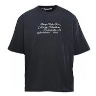 26SS ACNE STUDIOS Cursive Letter Print Short Sleeve T-Shirt