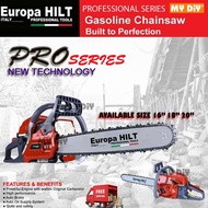 💖🔥MYDIYSDNBHD - Europa Hilt Professional Chainsaw 16  / 18  / 20” / Gasoline Chain Saw Professional Series