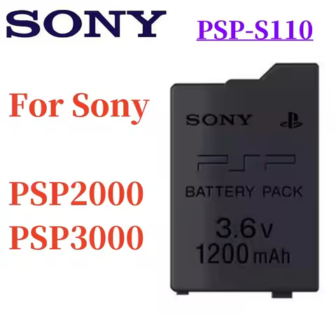 Original 1200mah Rechargeable Battery for Sony PSP2000 PSP3000 PSP 2000 3000 PSP-S110 PlayStation Po