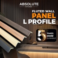 [L PROFILE] Fluted Wall Panel Heavy Duty Fluted Wall Decor Fluted Panel Wall Decoration Fluted Wall 