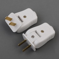 White Rotating180Foldable Convertible Power Adapter Two-Pin Plug Manufacturer Wholesale 3JBJ