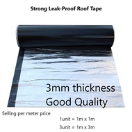 [1m] 3mm PROFESSIONAL ROOF GUM WATERPROOF METAL HEAVY DUTY ALUMINIUM FOIL ASPHALT TAPE POLYPROPYLENE