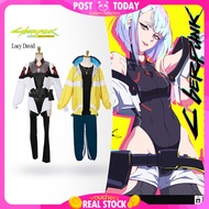 🇲🇾READY STOCK🇲🇾 Cyberpunk Edgerunners Lucy David Cosplay Costume Anime Game Character Outfit Full Se