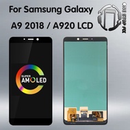 AMOLED 6.3" LCD Display For Samsung Galaxy A9 2018 A920 A920F LCD Touch Screen Digitizer Assembly Fo