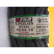 FKR TYRE 80/90X18 HT200 TUBELESS TYRE (STOCK LAMA OFFER)TIRE TUBELESS 80 90X18 FKR TYRE FKR TAYAR 80