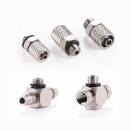 High Quality Pneumatic Joints Micro-Tube Quick-Screw Joints, 30PCS  Barb Joints M-3/4/5/6AU/AUL-3/4/