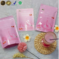 Eld Collagen Drink Strawberry  Minuman Penggemuk dan Pelangsing Badan Viral Tiktok Susu Kolagen Pemutih Kulit Seluruh Badan  60 gr - 125 gr - 250 gr