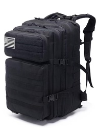 Military Tactical Backpack - Large Nylon Rucksack For Men 40L