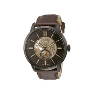 Fossil Men's Townman ME3155 Black Leather Automatic Fashion Watch